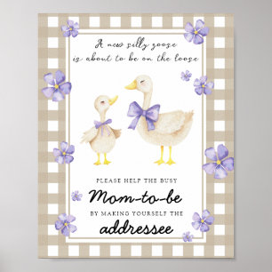 Gekke gans - Help de drukke moeder-to-be Poster