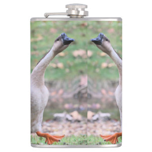 Gekke gans heupfles