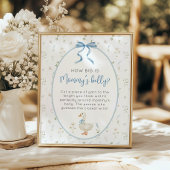 Gekke Gans Hoe groot is de buik van mama Poster