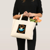 Gekke gans mini tote bag (Voorkant (product))