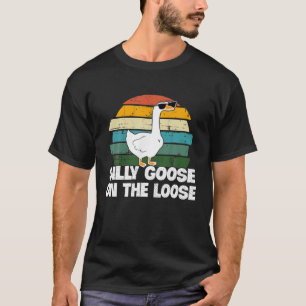  Gekke gans op het Gezegde van de los Funny T-shirt