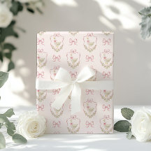 Gekke Gans Roze Bow Crest  baby shower