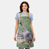 Gekke gans schort (Gedragen)