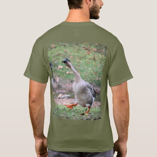 Gekke gans t-shirt (Achterkant)