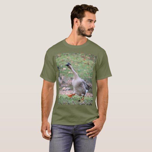 Gekke gans t-shirt (Voorkant volledig)