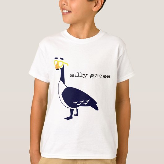Gekke gans t-shirt (Voorkant)