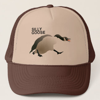 Gekke gans trucker pet
