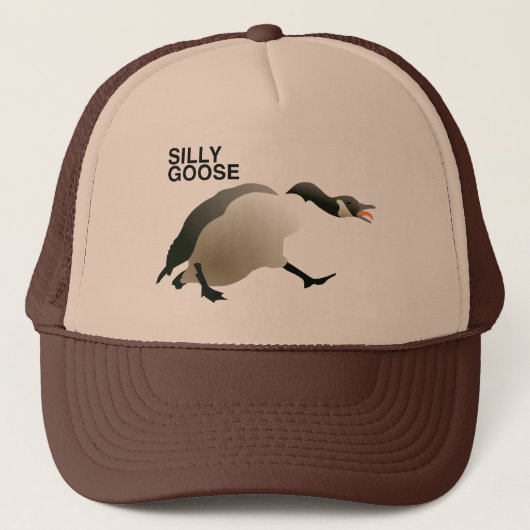 Gekke gans trucker pet (Voorkant)