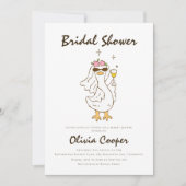 Gekke Gans Vrijgezellenfeest Kaart (Voorkant)