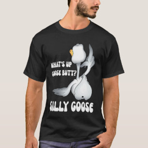 Gekke gans whats up ganzenpeuk t-shirt