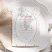 Gekke Gans  Wildflower Girl Baby shower Kaart