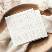 Gekke Gans  Wildflower Girl Baby shower Servet