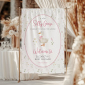 Gekke Gans  Wildflower Girl Baby shower Spandoek