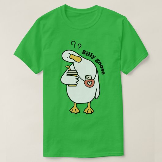 Gekke ganzenclub 1 t-shirt (Design voorkant)