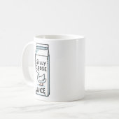 Gekke ganzensap koffiemok (Voorkant links)