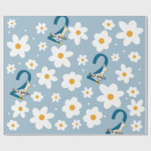 Gekke ganzenwikkelpapier cadeaupapier (Vlak)