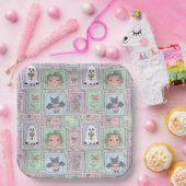 Gekke geesten in pasteldromen papieren bordje (Feest)