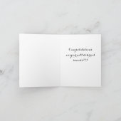 Gekke Gefeliciteerd Kaart (Binnen)