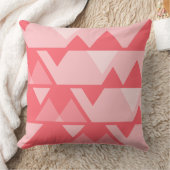 Gekke gekartelde patroon roze kussen (Deken)