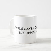 Gekke Gezegden Funny Coffee Mugs Iedereen houdt va Koffiemok (Voorkant links)