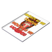 Gekke gezicht: Tongue-Out Expression Humor Notitieboek (Linkerzijde)