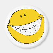 Gekke Gezichtsgrijns Magneet (Voorkant)