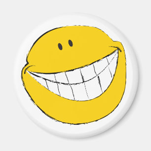 Gekke Gezichtsgrijns Magneet