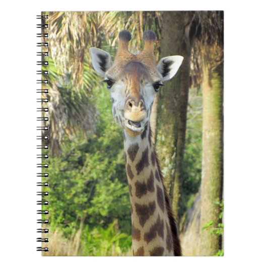 Gekke Giraffe - 6,5 x 8,75 Notitieboek (Voorkant)