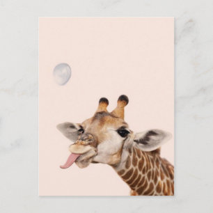 Gekke Giraffe Briefkaart