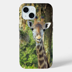 Gekke Giraffe - iPhone/iPad-draagtas iPhone 15 Case