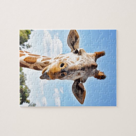Gekke Giraffe Legpuzzel (Horizontaal)