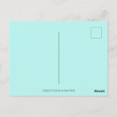 GEKKE GIRAFFE LONG NECK EN SPOTS, FUNNY FOLK ART BRIEFKAART (Achterkant)