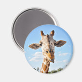 Gekke Giraffe Magneet (Voorkant / Achterkant)