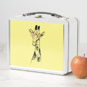 Gekke Giraffe Slimme Afrikaanse Dier (In situ)