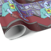 Gekke glanzend glanzend papier 30"x6" (Rol Hoek)