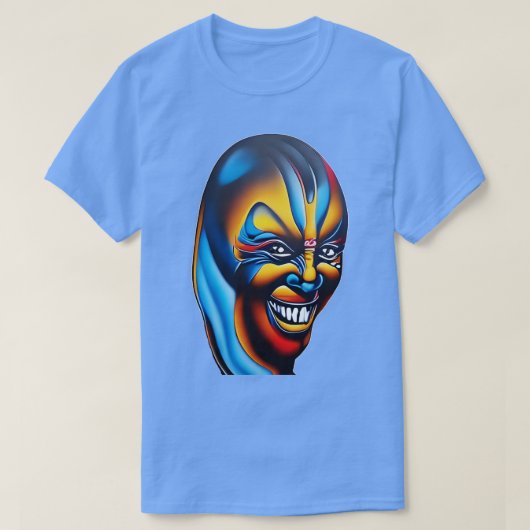 Gekke glimlach t-shirt (Design voorkant)