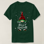 Gekke Gnome Buffalo Pset Matching Family Christma T-shirt (Design voorkant)