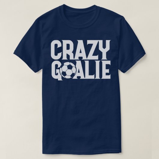 Gekke Goalie 1 T-shirt (Design voorkant)