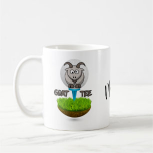 Gekke Goat Golf T-shirt Koffiemok