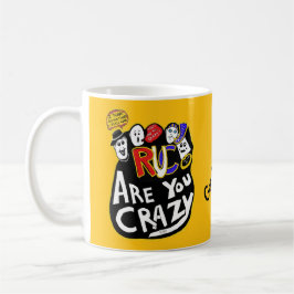 Gekke goede vibes, levendig koffiemok