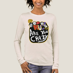 Gekke goede vibes, levendig. Tri-Blend shirt