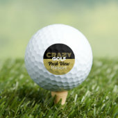 Gekke Golf Slogan, Mini Golf Course Golfballen (Insitu Shirt)