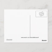 gekke golfkaart briefkaart (Achterkant)