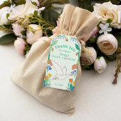 Gekke Goose Baby shower Dank je wel Cadeaulabel