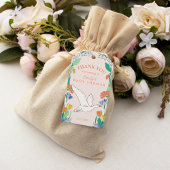 Gekke Goose Baby shower Dank je wel Cadeaulabel