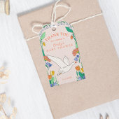 Gekke Goose Baby shower Dank je wel Cadeaulabel