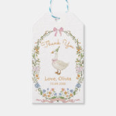 Gekke Goose Baby shower Gift Labels Cadeaulabel (Voorkant)