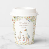 Gekke Goose Baby shower Papieren Cups Bekers (Voorkant)