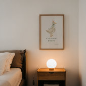 Gekke Goose Bible Verse Wall Art Print