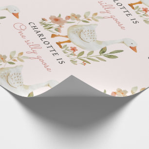Gekke Goose Birthday Wrapping Paper Cadeaupapier